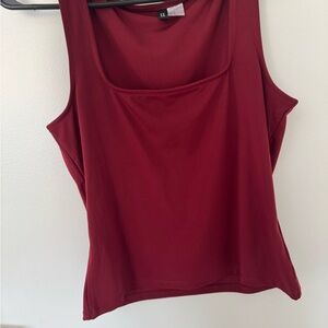 H&M Burgundy Tank Top